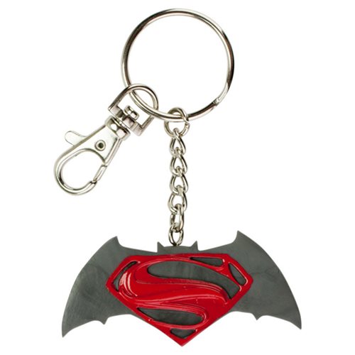 Batman v Superman: Dawn of Justice Logo Bendable Key Chain
